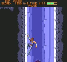 Strider sur Sega Megadrive
